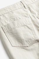 Straight Twill Pants