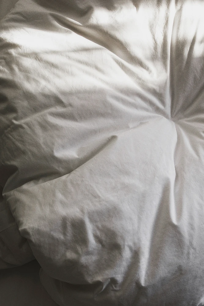 Enveloppe de couette lit double en coton