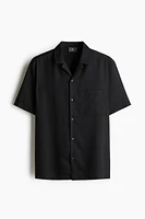Regular Fit Lyocell Resort Shirt