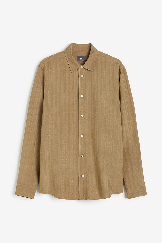 Regular Fit Textured Shirt