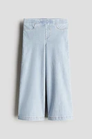 Wide Denim-look Pants
