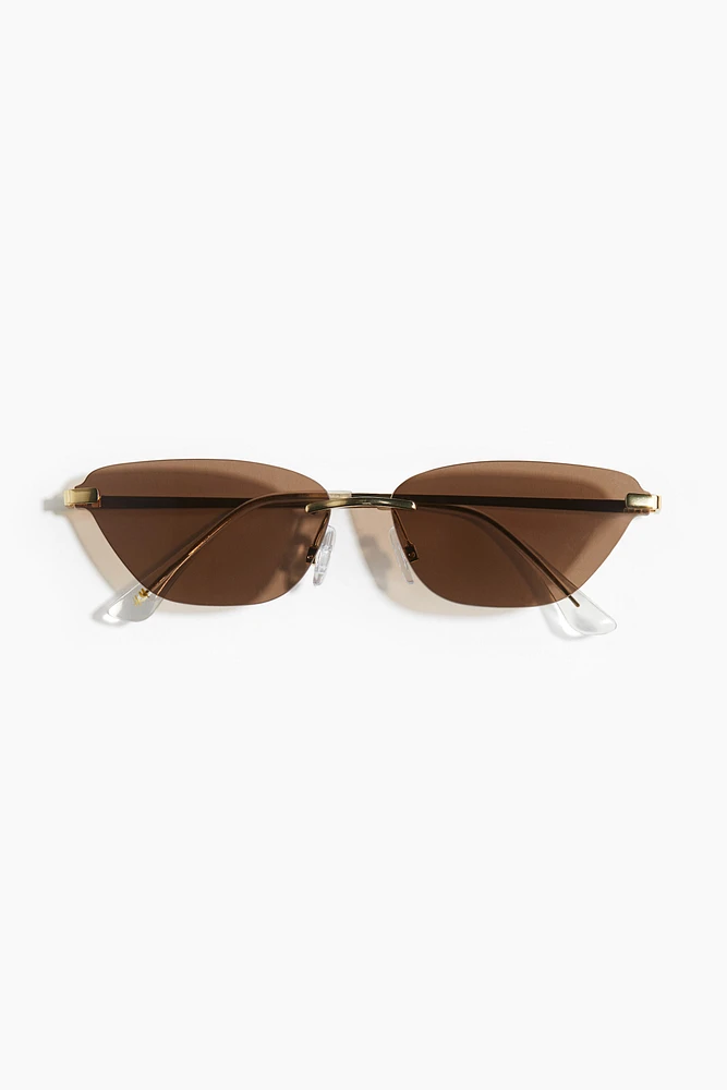 Lunettes de soleil œil de chat