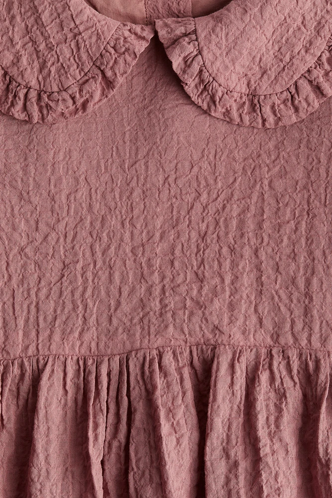 Cotton Seersucker Dress