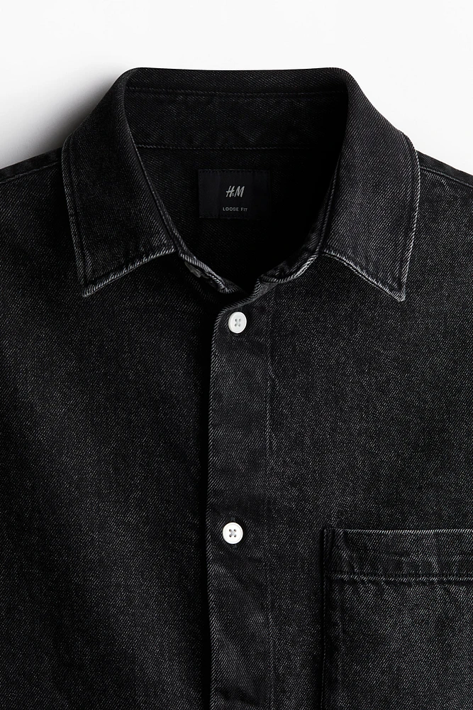 Loose-fit Denim Shirt