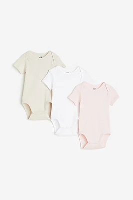 3-pack Short-sleeved Bodysuits