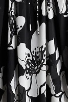 Crinkled Chiffon Blouse