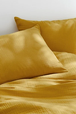 Parure de couette lit double en mousseline