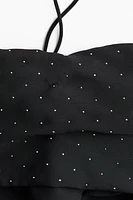 Off-the-Shoulder Chiffon Top