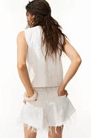 Vest with Embroidery