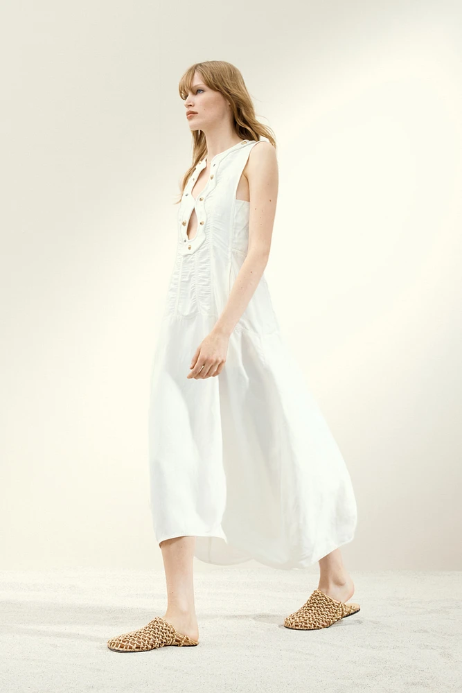A-Line Dress with Studs