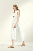 A-Line Dress with Studs
