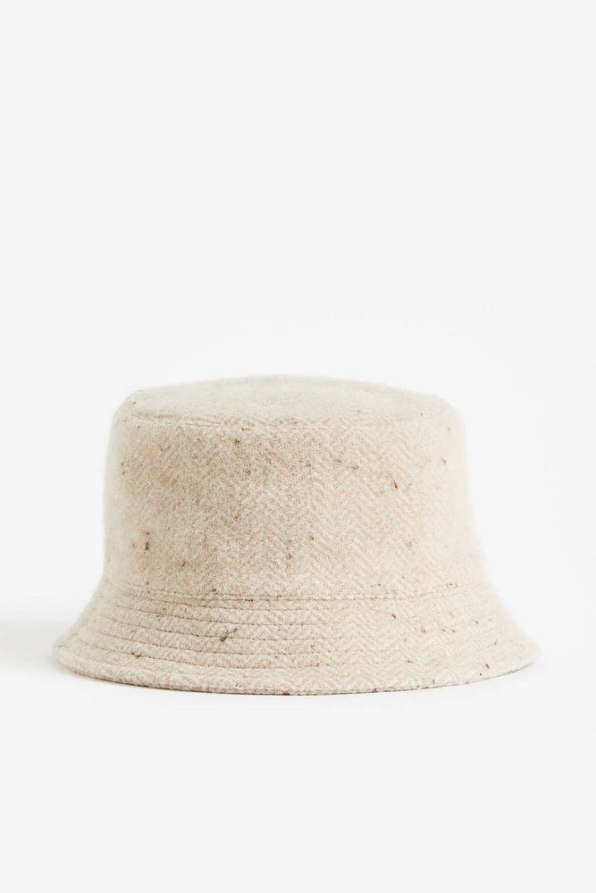 Wool-blend Bucket Hat