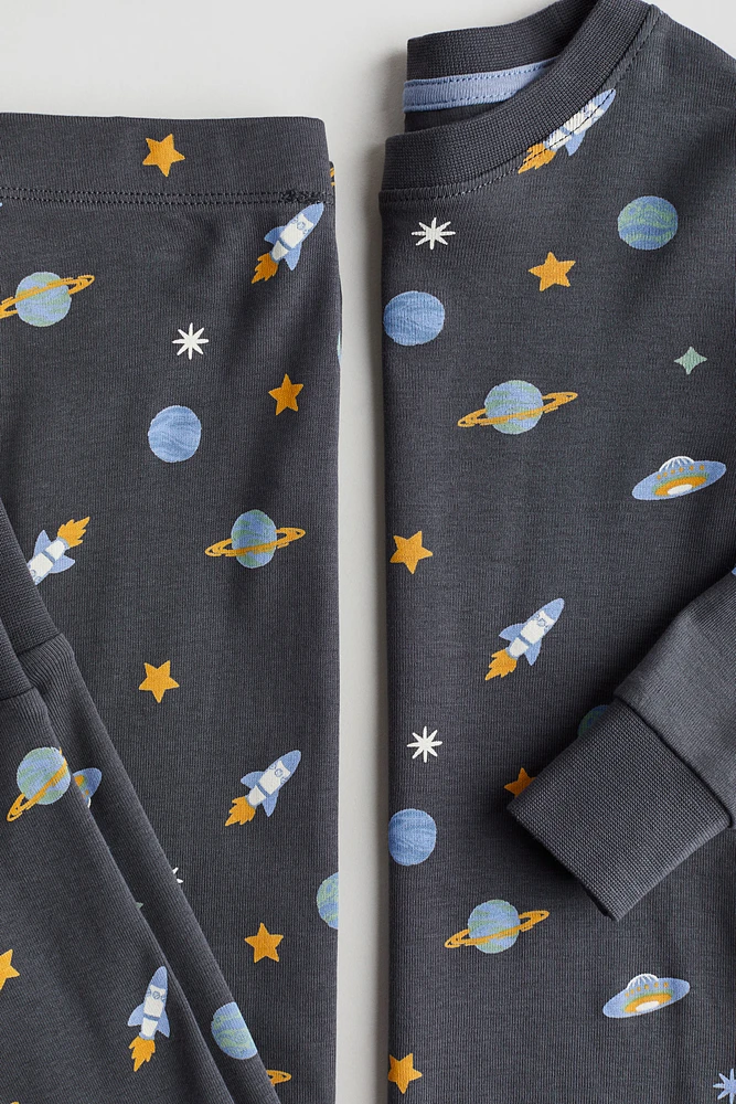Snug Fit Cotton Jersey Pajamas