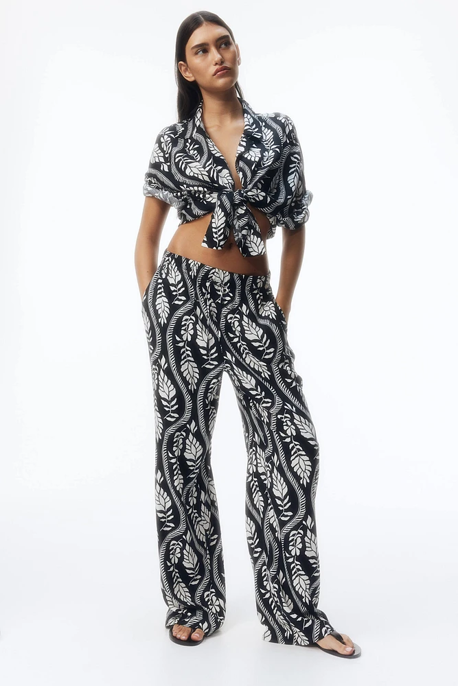 Viscose Drawstring Pants