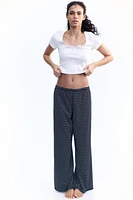 Straight-Leg Drawstring Pants