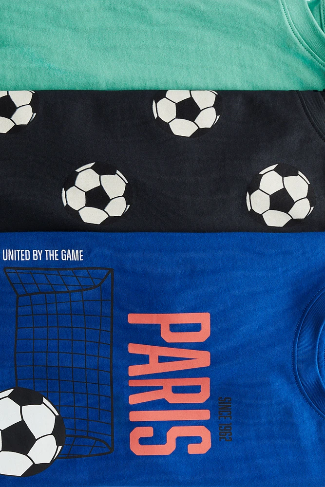 3-pack Printed T-shirts
