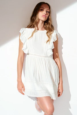 Robe à plis nervure