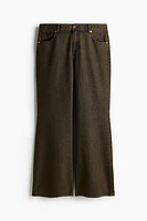 Baggy Flared Low Jeans