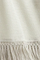Fringe-Trimmed Top