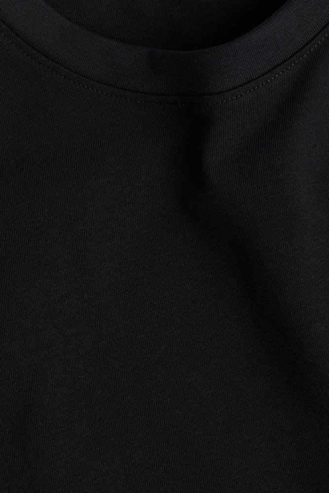 Defined-Waist T-Shirt Dress