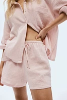 Pajama Shirt and Shorts