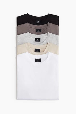 5-pack Regular Fit T-shirts