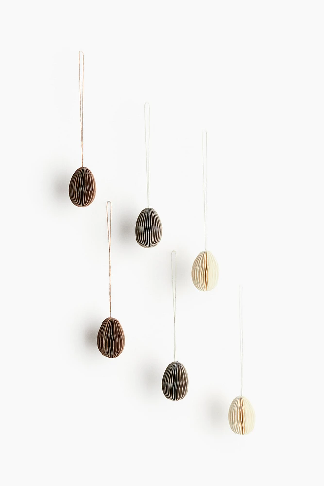 Lot de 6 décorations Pâques