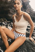 Bas de maillot échancré