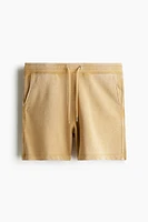 Short coupe classique en molleton