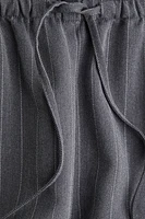 Pantalon en sergé avec cordon de serrage