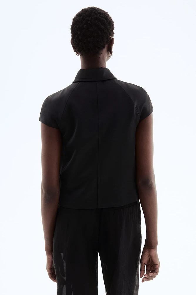 Cap-Sleeved Jacket