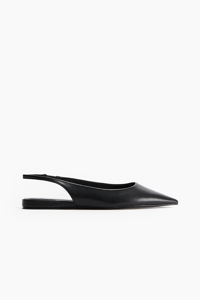 Pointed Slingbacks