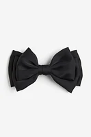 Pince à cheveux avec nœud en satin