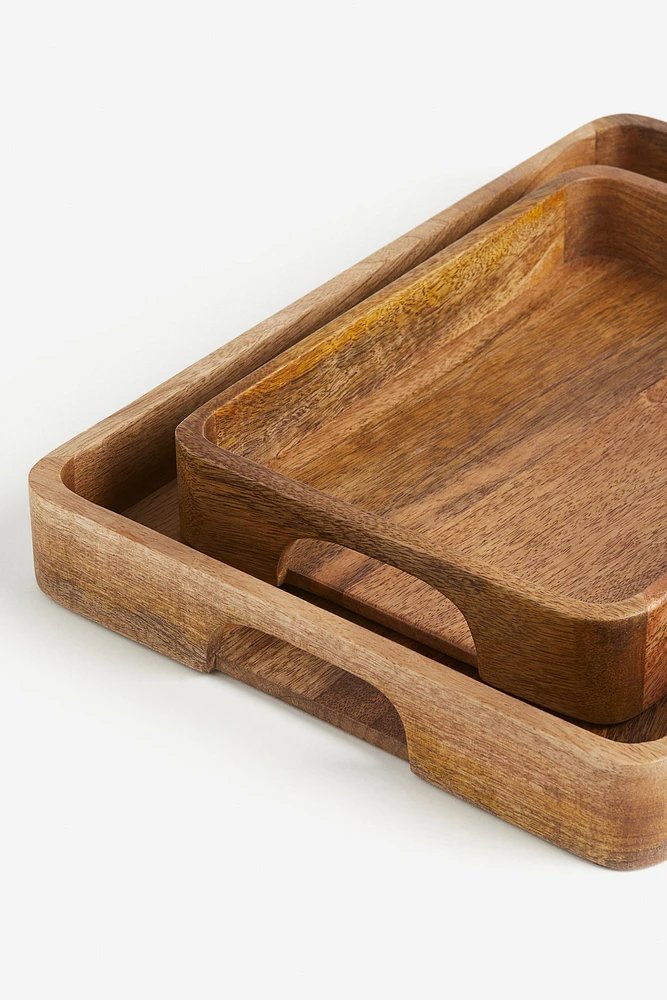 Wooden Breakfast Tray