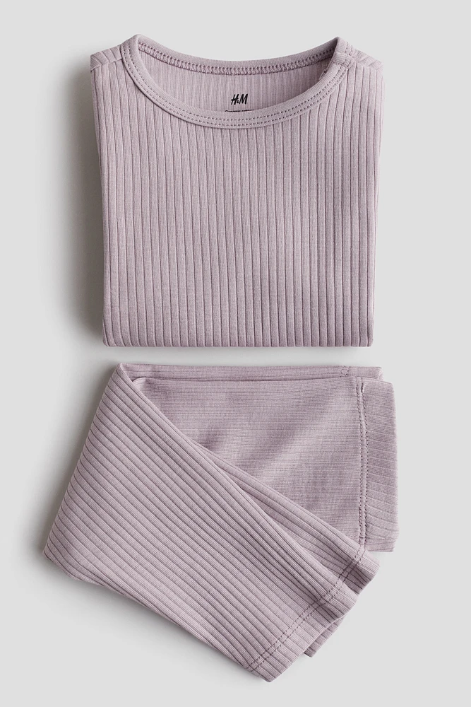 Ribbed Cotton Set