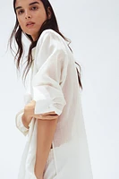Ramie Tuxedo Shirt