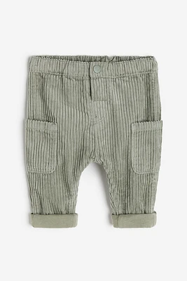 Cotton Corduroy Pants