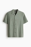 Chemise et short de pyjama en crépon