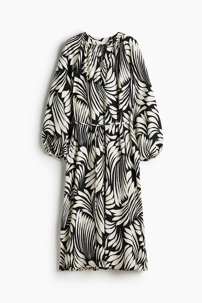 Robe à manches ballon