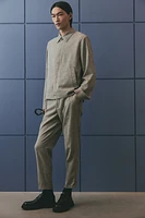 Regular-Fit Tailored Pants