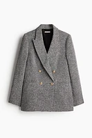 Blazer en tissu texturé