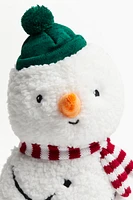 Peluche bonhomme de neige