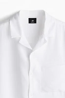 Regular Fit Textured resort shirt