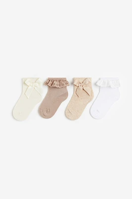 Lot de 4 paires chaussettes