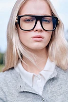 Short-Sleeved Fine-Knit Cardigan