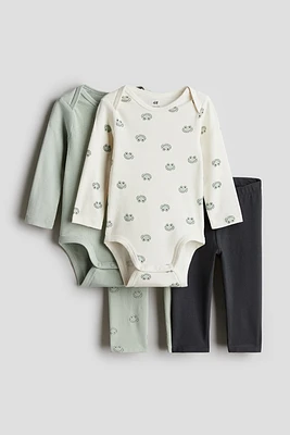 4-piece Cotton Jersey Set
