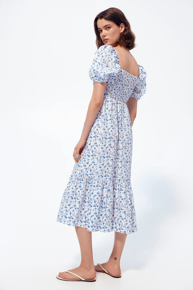 MAMA Cotton Poplin Nursing Dress