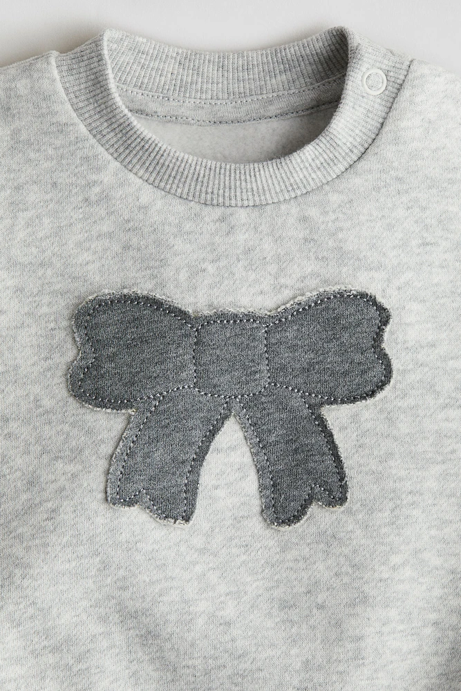 Appliquéd Sweatshirt