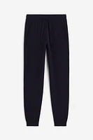 Regular Fit Wool-blend Fine-knit Joggers