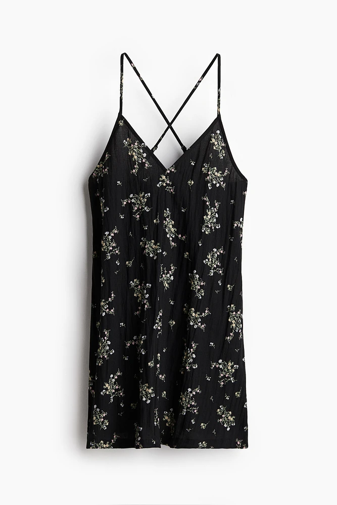 Open-Back Slip Dress